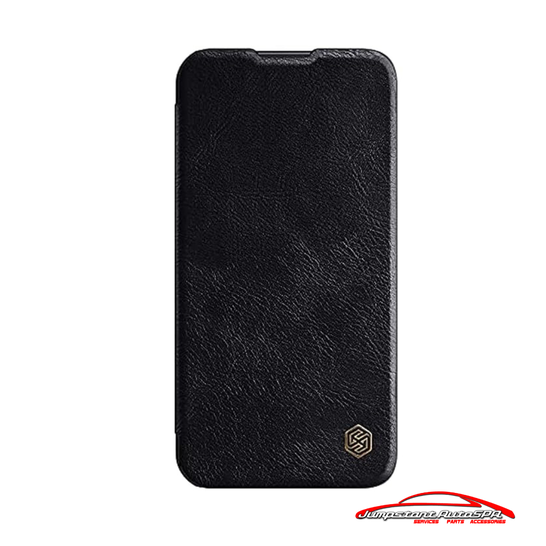 NILLKIN QIN PRO LEATHER CASE IPHONE 13 / PRO MAX BLK