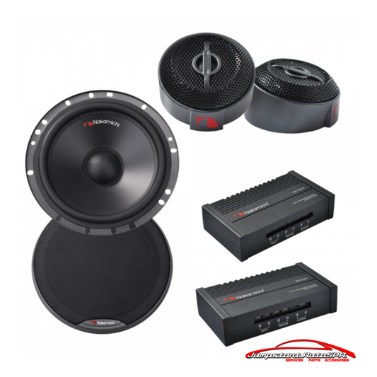 NAKAMICHI SEPARATE W/CROSSOVER NSE-CS1677 CAR AUDIO